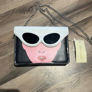 Luv Me Lov handbag with chain strap